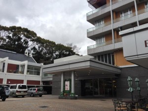 会場視察